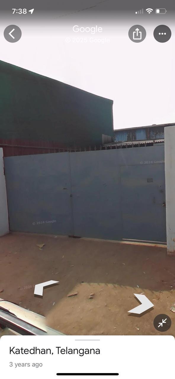 4500Sft & 500 Sq yards Industrial & Wear House Plot for Rent in Hyderabad| Katedhan Industrial Area,Hyderabad