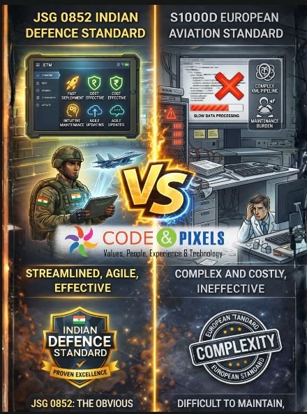 S1000D vs JSG 0852: Which IETM Standard Is Right for Indian Defence Shipyards?